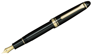 Sailor 1911s Svart GT 14k
