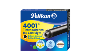 Pelikan TP/6 blckpatron briljant svart Standard Din (kort)