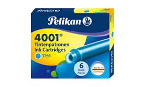 Pelikan TP/6 blckpatron turkos Standard Din (kort)