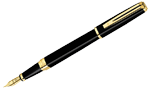 Waterman Exception Svart/guld