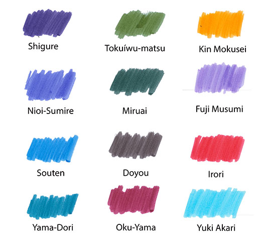 Sailor 4 Seasons colours