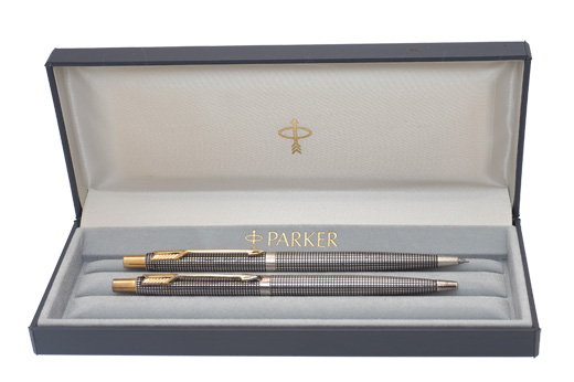 Parker classic set i sterling